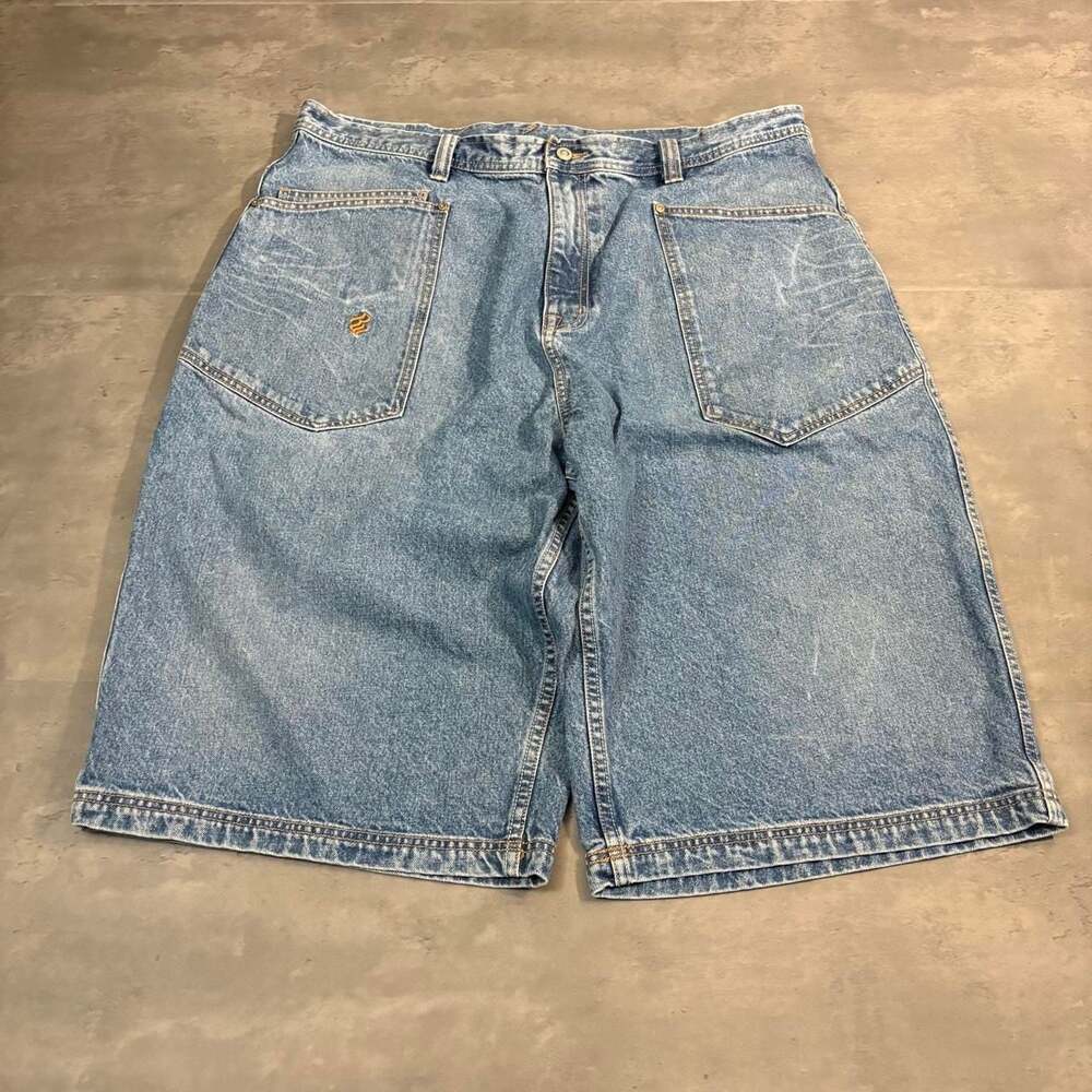 Vintage Y2K Rocawear Baggy Denim Shorts Size 40